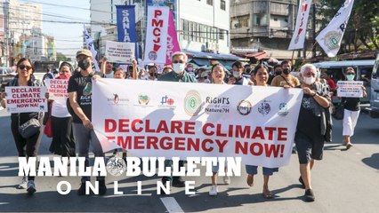 Groups urged gov't to declare 'climate emergency'