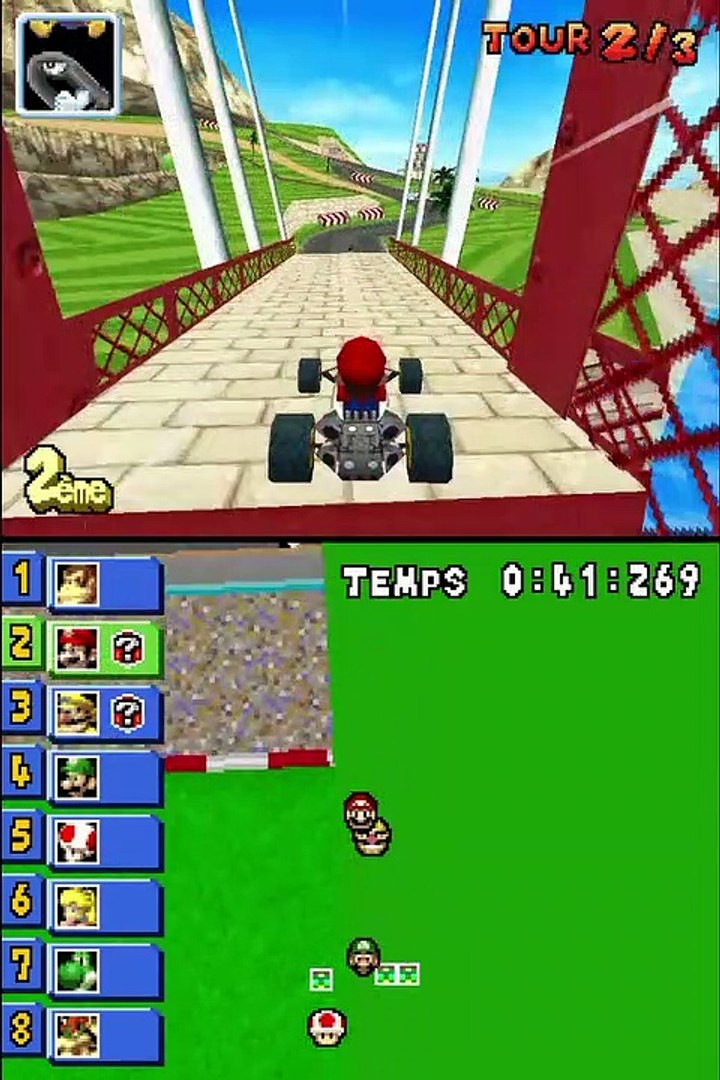 Mario Kart DS Deluxe online multiplayer - nds - Vidéo Dailymotion