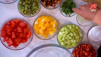 أجمل تشكيلة سلطة فواكه مطلوبة بسر عصير الليمون بعد الفسيخ والرنجة