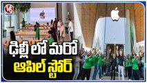 Tim Cook Opens India's Second Apple Store Delhi  _ V6 News