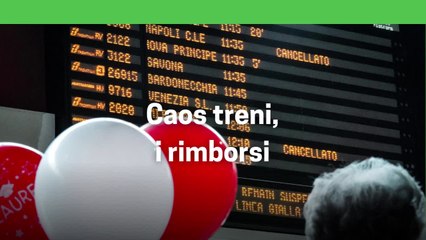 Trenitalia: "In caso di rinuncia viaggio si' a rimborso integrale del biglietto"
