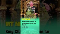 King Charles' fortune far exceeds that of the late Queen #charles #QUEEN