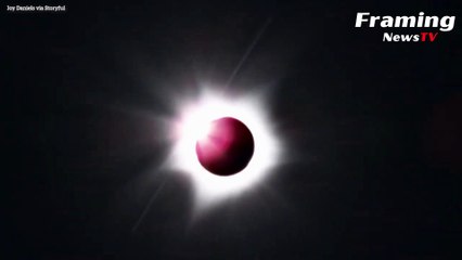 Menakjubkan: Gerhana matahari hibrida di atas langit Exmouth Australia Barat