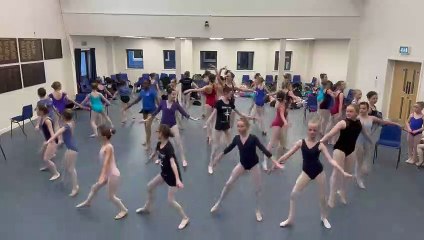 WATCH: Young Chichester area dancers rehearse for Swan Lake