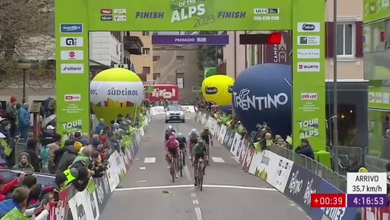 Tour des Alpes 2023 - Gregor Mühlberger la 4e étape, Tao Geoghegan Hart serein et leader