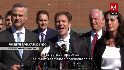 Fox News pagará casi 800 mdd a Dominion para evitar demanda de difamación