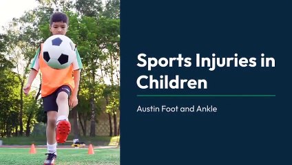 Sports Injuries in Children