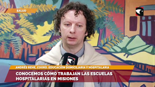 Conocemos cómo trabajan las escuelas hospitalarias en Misiones