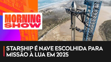 AGORA: SpaceX lançar Starship, o foguete mais poderoso já construído