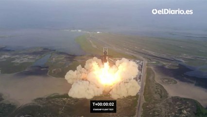 El cohete Starship de Elon Musk explota tras su lanzamiento