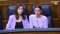 'Sí es sí': el PSOE tumba la ley de Irene Montero con el apoyo del PP y sin Pedro Sánchez