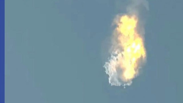 La fusée Starship de SpaceX explose en plein vol lors de son premier vol test