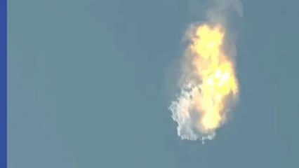 La fusée Starship de SpaceX explose en plein vol lors de son premier vol test