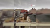 İstanbul'da dolu yağışı etkili oldu
