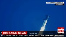 Elon Musk'ın dev roketi fırlatmadan dakikalar sonra patladı