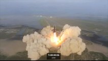 El supercohete Starship de Space X explota a los cuatro minutos del despegue