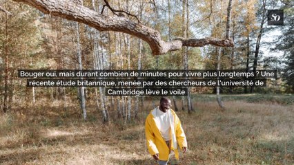 Voici le nombre de minutes qu'il faudrait marcher par jour pour vivre plus longtemps