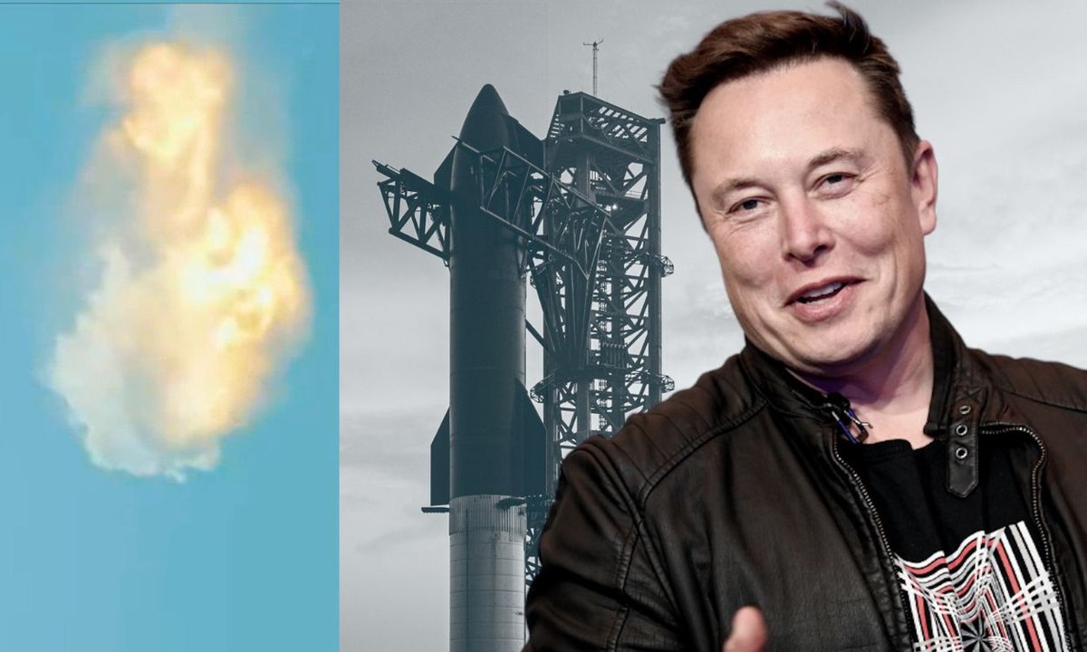 Así ha sido el impactante momento en el que el cohete de Elon Musk ...