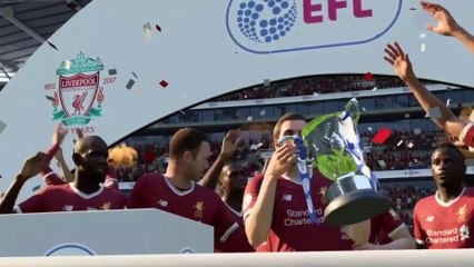 FIFA 18 - Liverpool Vs Everton - Carabao Cup Final - Gameplay PS 4 60FPS HD