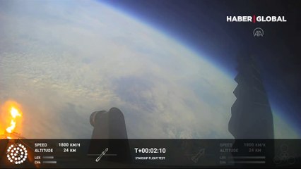 Starship havada patladı