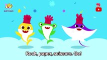 Rock, Paper, Scissors! - Baby Shark Word Song - Vocabulary for Kids - Baby Shark Official