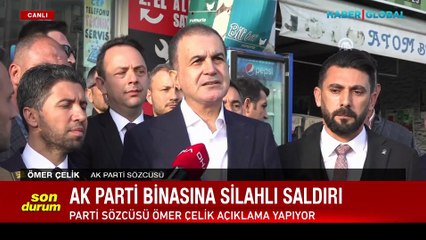 Download Video: AK Parti Sözcüsü Çelik'ten parti binasına saldırıyla ilgili açıklama: Saldırgan, mensup olduğu partiyi söyledi...