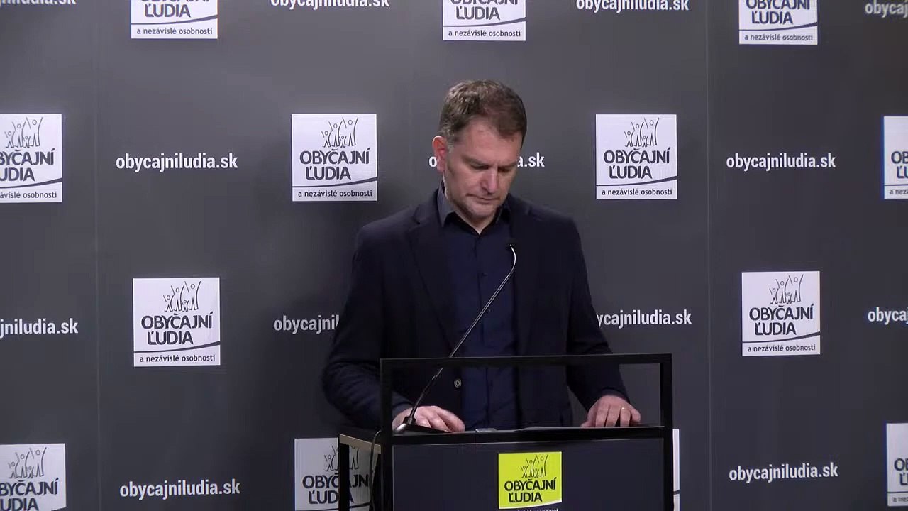 ZÁZNAM: I.Matovič: Počas môjho pôsobenia na MF dosiahla SR najnižší štrukturálny deficit
