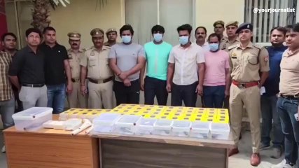 गौतमबुद्धनगर: रीयल मी वेयरहाऊस में चोरी की वारदात को अंजाम देने वाले बदमाश अरेस्ट