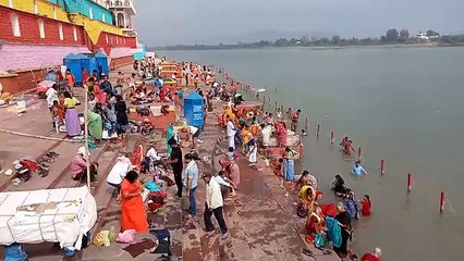 अमावस्या पर हुआ स्नान