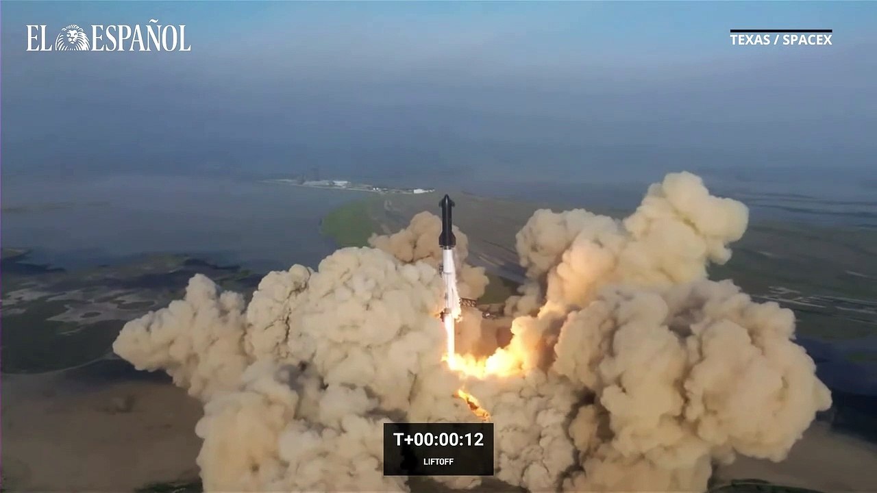 El cohete de Elon Musk explota en el aire tras su despegue