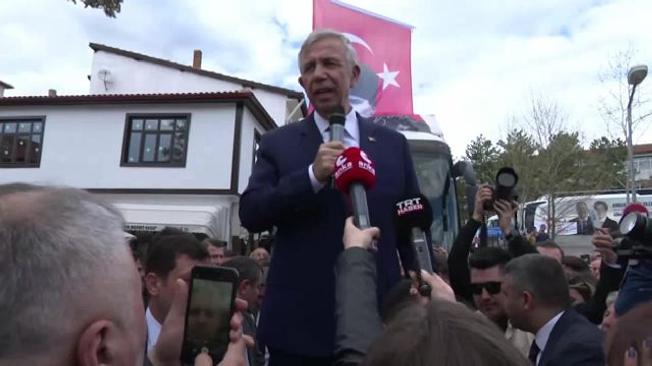 Mansur Yavaş: "Oy Versin Vermesin Seçimi Kazandıktan Sonra Herkesi Kucaklayacak İnsanlar Gelsin. Buna Hasret Kaldık"