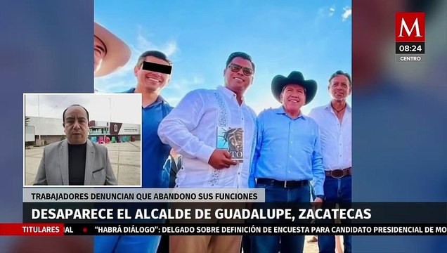 Desaparece el alcalde de Guadalupe, Zacatecas, trabajadores denuncian que abandonó sus funciones