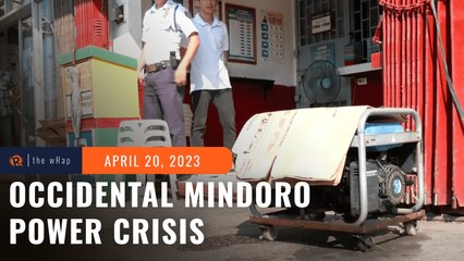 Occidental Mindoro placed under state of calamity due to power crisis