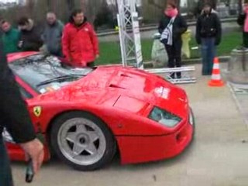 Ferrari F40 video