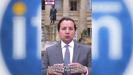Senador David Luna cuestiona posición de los Partidos Politicos