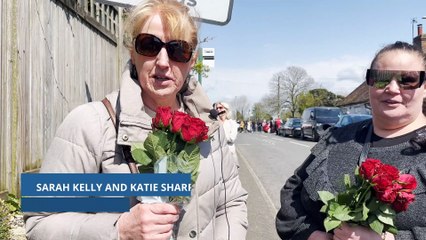 Mourners line streets ahead of Paul O'Grady's funeral