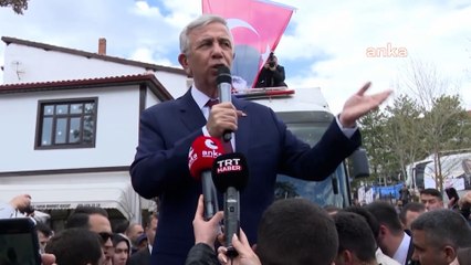 Mansur Yavaş: Televizyonlarda kendilerine oy vermeyenlere hakaret edenler gitsin