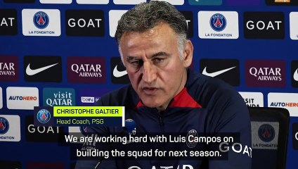 Galtier plans PSG stay despite increasing pressure
