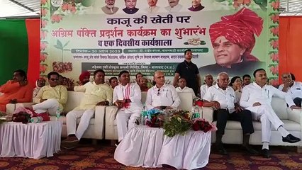 काजू की खेती पर कार्यशाला का हुआ आयोजन