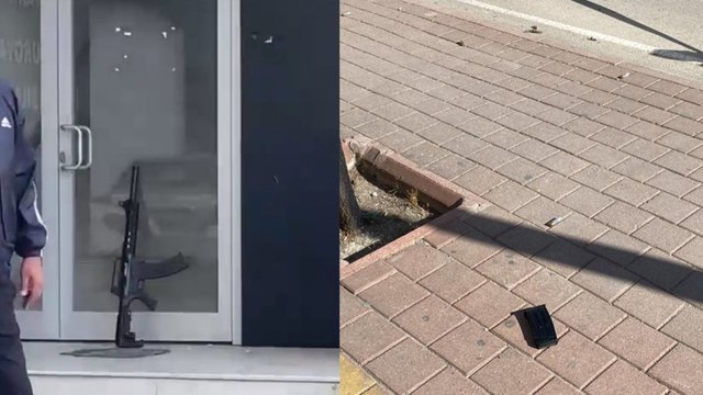 AKP ilçe binasına saldıran şahıs yakalandı