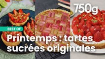 3 tartes sucrées originales à faire au Printemps - 750g