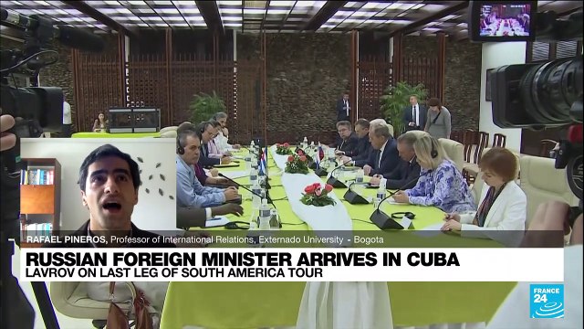 Biden to host Colombian President Petro at the White House, as Russian Foreign Minister Lavrov visits Cuba