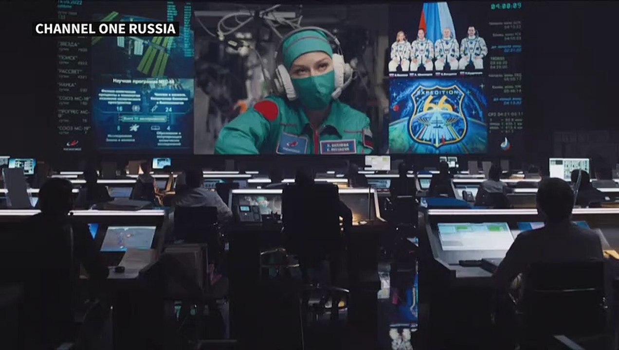 Primeiro filme de ficção gravado no espaço estreia na Rússia