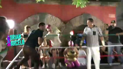 Así terminó Adrián tras la fuerte lucha en vivo