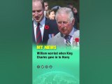 William worried when King Charles gave in to Harry #william #charles