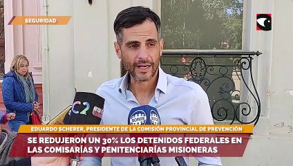 Se redujeron un 30% los detenidos federales en las comisarías y penitenciarías misioneras