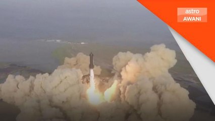 Kapal angkasa 'Starship' berjaya berlepas sebelum meletup