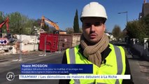 TRAMWAY / Les démolitions de maisons débutent à La Riche