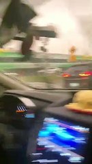 Passenger Train Hits Auto Transport Trailer Stuck on Tracks