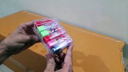 Unboxing and Review of Lipstick eraser for return gift